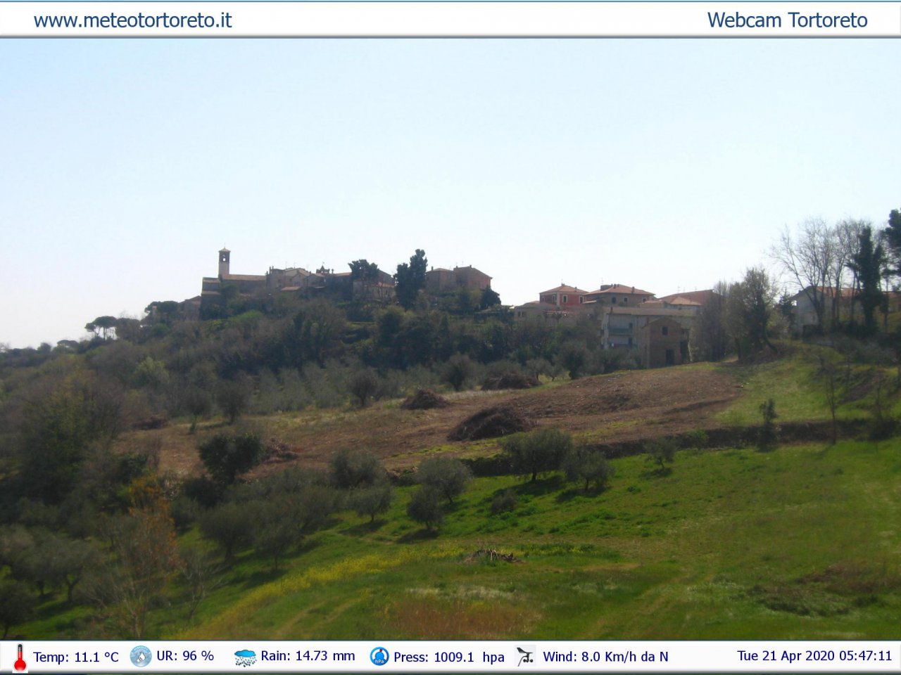 Preview delle webcam di Tortoreto alta